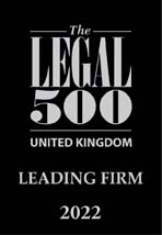 Logo - Legal 500 - Leading Firm 2022