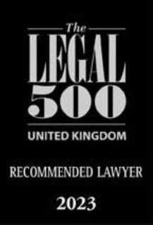 Logo - Legal 500 -Recommended Lawyer 2022