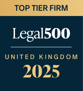 Logo - Top Tier Firm - Legal 500 2025