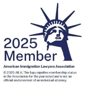 AILA Logo - American Immigration Lawyers Association 2025 - Nelli Shevchenko